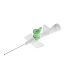 Катетер (канюля) в/в, з крильцями та ін’єкційним клапаном 18G (зелена) Алекс Катетер (канюля) в/в, з крильцями та ін’єкційним клапаном 18G (зелена) Алекс