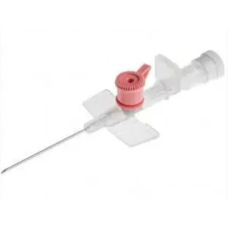 Катетер (канюля) в/в, з крильцями та ін’єкційним клапаном 20G (рожева) Ігар Катетер (канюля) в/в, з крильцями та ін’єкційним клапаном 20G (рожева) Ігар