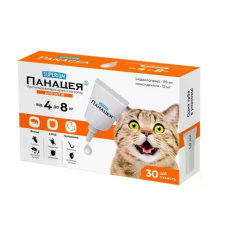 Панацея краплі на холк для котів 4-8 кг, 1 піпетка 