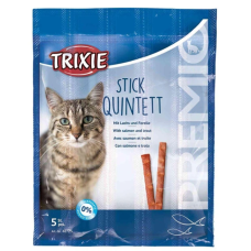 Тріксі PREMIO Quadro-Sticks лосось/форель для котів, 5 шт. по 5г
