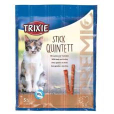 Тріксі PREMIO Quadro-Sticks ягня/індичка для котів, 5 шт по 5г