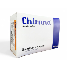 Шприц CHIRANA, 1 мл (U-100, з голкою незнімною 0,33 x 13мм) Шприц CHIRANA, 1 мл (U-100, з голкою незнімною 0,33 x 13мм)